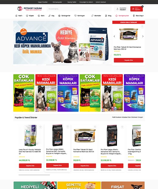 PetShop Yazılımı (Trendyol Yorum Botlu)